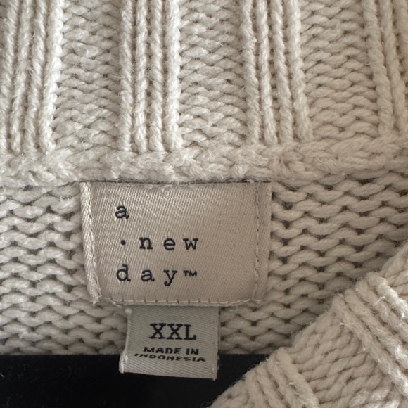 a new day Cream Crew Neck Sweater - Picture 3 of 4